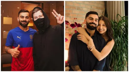 ‘I just had a son’: Virat Kohli corrects DJ Alan Walker as he congratulates him for birth of daughter. Watch