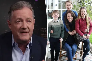 Piers Morgan questions Kate Middleton’s healthy Mother’s Day photo, claims she’s ‘thinner’ post-surgery