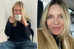 Michelle Pfeiffer, 65, goes makeup-free in celebratory spring selfie: ‘Dreamboat’