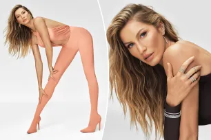 Gisele Bündchen rocks edgy skintight catsuit for new jewelry campaign