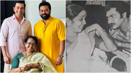 Prithviraj on mother Mallika’s life: ‘Her first marriage failed… then, Malayalam cinema’s biggest star fell in love with her’