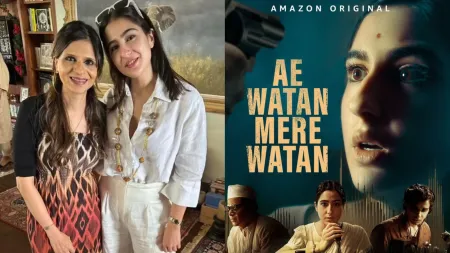 Sara Ali Khan’s aunt Saba Pataudi defends her performance in Ae Watan Mere Watan: ‘Don’t judge something until…’