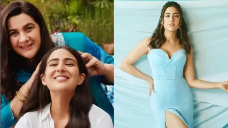 Sara Ali Khan says mother Amrita Singh mocked her when she returned overweight from vacation: ‘You look like the sky’