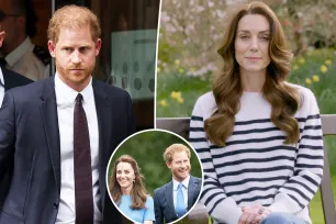 Prince Harry found out about Kate Middleton’s cancer diagnosis on TV: report