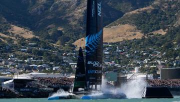 Sailing: Black Foils take toll of Australian misfortune to take SailGP honours at Christchurch