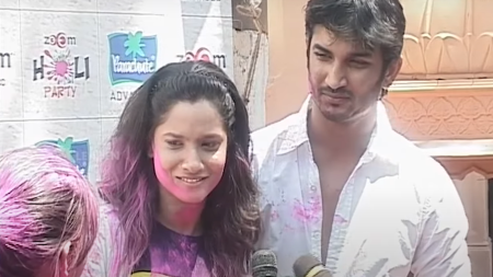 Old unseen video of Sushant Singh Rajput, Ankita Lokhande celebrating Holi goes viral: ‘If your face is not covered in colours, did you even play Holi?’