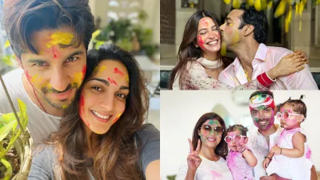 Holi 2024: Sidharth Malhotra-Kiara Advani, Rakul Preet Singh, Pulkit Samrat, Akshay Kumar and others share adorable glimpses from their celebrations