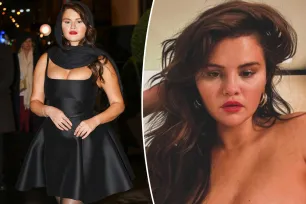 Selena Gomez nearly suffers wardrobe malfunction in strapless bra in since-deleted Instagram selfies