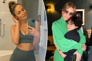 Jennifer Lopez hugs child Emme, 16, in sweet pics from Broadway date