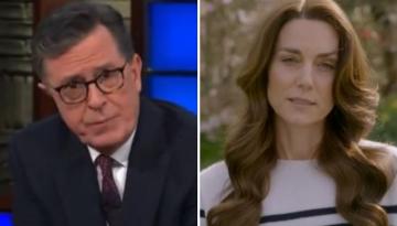 Stephen Colbert slammed for not giving 'actual apology' to Kate Middleton after cancer diagnosis