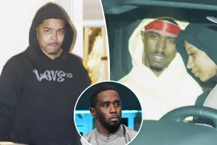 Diddy’s sons King and Justin Combs seen fleeing rapper’s LA mansion with packed bags after raid