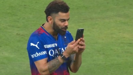 Virat Kohli video calls Anushka Sharma, blows kisses to kids Vamika and Akaay after IPL: ‘Match khatam, daddy duty chaalu’