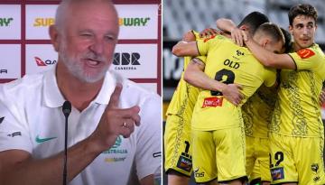 Football: Australia coach Graham Arnold casts shade on Wellington Phoenix reign atop A-League