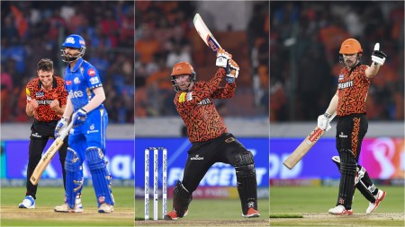 SRH vs MI: Cummins fights back for the bowlers on a day newcomer Kwena Maphaka has a baptism by fire against Travis Head &amp; Co