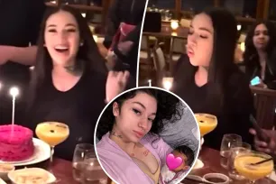 ‘Cash Me Outside’ girl Bhad Bhabie drops $6K on 21st birthday dinner after giving birth to first baby