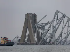 "Indian Crew Members In Good Health": Centre On Baltimore Bridge Collapse