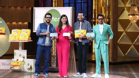 Shark Tank India: Anupam Mittal teases new dad Ritesh Agarwal about diaper duties, says ‘season 4 mein nahi aa paenge’