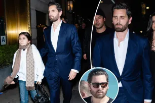 Scott Disick shows off dramatic weight loss while out with daughter Penelope and son Reign amid Ozempic concerns