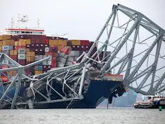 Vehicles Stuck Under US Bridge Debris But Efforts To Find More Bodies End