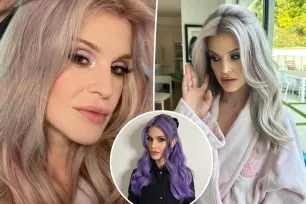 Kelly Osbourne ditches her ‘iconic’ purple hair after 6 years for bold silver look: ‘Brigitte Bardot realness’