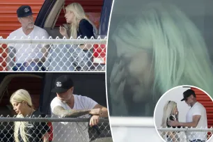 Tori Spelling bursts into tears after tense conversation with estranged husband Dean McDermott