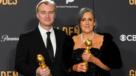 Oppenheimer director Christopher Nolan and wife Emma Thomas to get British knighthood and damehood