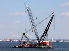 Rescue Workers To Lift First Piece Of Collapsed US Bridge That Killed 6