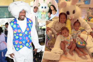 Dad of 12 Nick Cannon makes the rounds as he dresses up as Easter bunny, spends holidays with all his kids