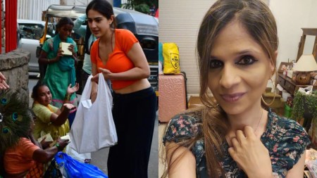 Sara Ali Khan’s aunt Saba Pataudi speaks up as actor asks media to stop filming while she gave food to needy: ‘I do the same, without calling paps’