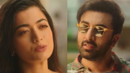 Rashmika Mandanna refuses to believe ‘pheku’ Ranbir Kapoor in new ad, netizens say ‘Geetanjali and Ranvijay in parallel universe’