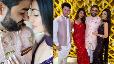 Priyanka Chopra’s brother Siddharth Chopra gets engaged to Neelam Upadhyaya, drop glimpses from their roka ceremony