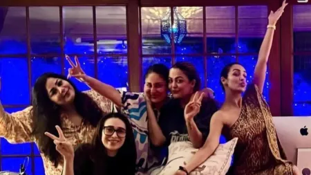 Karisma Kapoor hypes sister Kareena Kapoor’s Crew, shares picture of her ‘OG’ girl-gang featuring Amrita, Malaika Arora. See here