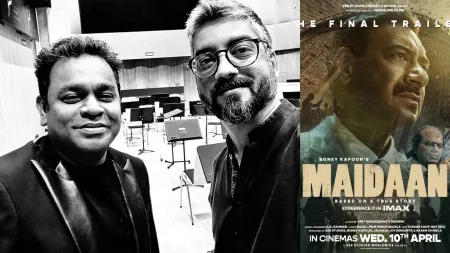 AR Rahman reveals he was doubtful about doing Maidaan: ‘When I first saw the film, my question was why am I doing this?’