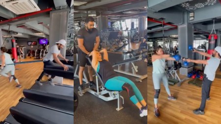 Suriya and Jyotika’s strenuous couple workout goes viral, fans say ‘fitness goals’. Watch