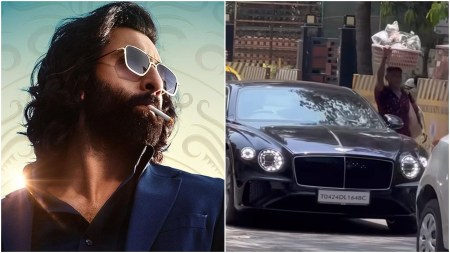 Ranbir Kapoor gifts himself a brand new Bentley car worth Rs 6 crore; stops to give money to elderly man. Watch