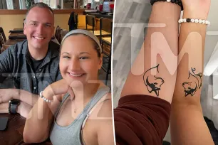 Gypsy Rose Blanchard and ex-fiancé Ken Urker unveil their matching husky dog tattoos amid her separation