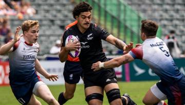 Rugby Sevens: All Blacks Sevens clinch quarter-finals spot with early wins at Hong Kong