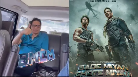 Vashu Bhagnani says Bade Miyan Chote Miyan will do Rs 1,100 crore, more than Pathaan and Animal; fans say ‘zyada ho gaya’. Watch