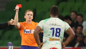 Super Rugby Pacific: Fijian Drua players shown red after headbutt and elbowing incidents against Melbourne Rebels