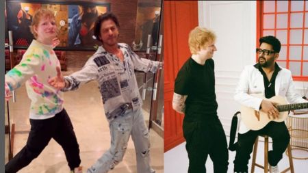 Ed Sheeran says he watches Shah Rukh Khan’s films on flights, reveals he’ll be seen on Kapil Sharma’s Netflix show