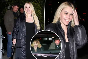 Shanna Moakler all smiles on date with actor Greg Vaughan at Black Keys album release party