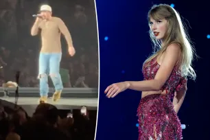 Morgan Wallen fans savagely boo Taylor Swift after singer makes joke at Indianapolis show