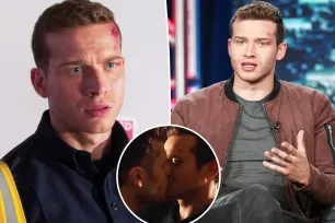 Actor Oliver Stark blasts homophobic ‘9-1-1’ fans after Buck’s same-sex kiss