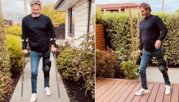 NZ cricket great Chris Cairns walks without crutches for first time in major recovery milestone