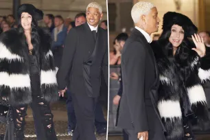 Cher, 77, and boyfriend Alexander ‘AE’ Edwards, 38, pack on the PDA at Dolce &amp; Gabbana event in Milan