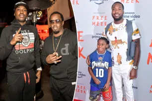 Meek Mill says ‘sick’ rumors about him and Diddy being gay confused 12-year-old son