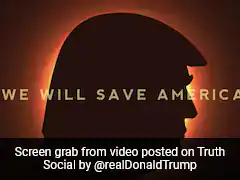 Donald Trump Posts Unusual Campaign Video Amid Solar Eclipse Event