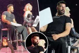 Ricky Martin fans are convinced he got aroused on stage at Madonna’s concert: ‘Living his best life’