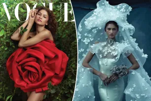 Zendaya blooms in bridal couture for Vogue’s May 2024 issue