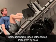 Video: Mark Zuckerberg's Gym Workout 5 Months After Knee Surgery